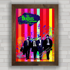 QUADRO DECORATIVO BEATLES COLORS 2 na internet