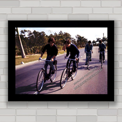 QUADRO DECORATIVO BEATLES CYCLES