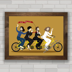 QUADRO DECORATIVO BEATLES CYCLES 2