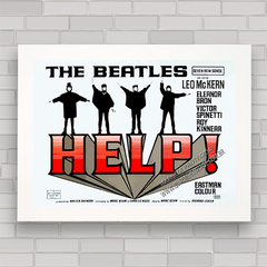 QUADRO DECORATIVO BEATLES HELP MOVIE 2 - comprar online