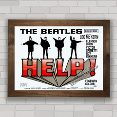 QUADRO DECORATIVO BEATLES HELP MOVIE 2 na internet