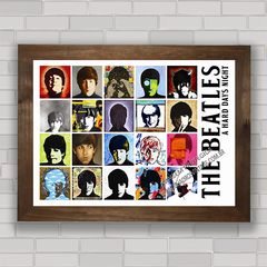 QUADRO DECORATIVO BEATLES PÔSTER na internet