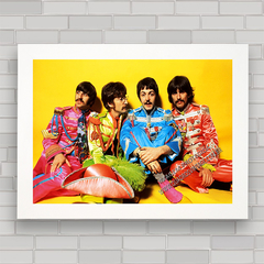 QUADRO DECORATIVO BEATLES SGT PEPPER'S - comprar online