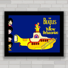 QUADRO DECORATIVO BEATLES YELLOW SUBMARINE