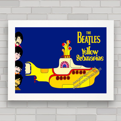 QUADRO DECORATIVO BEATLES YELLOW SUBMARINE - comprar online