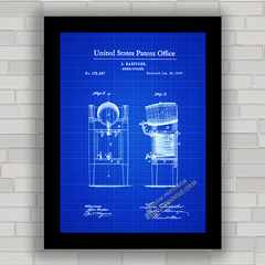 QUADRO DECORATIVO BEER COOLER PATENT