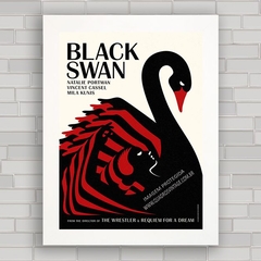 QUADRO FILME BLACK SWAN - CISNE NEGRO - comprar online