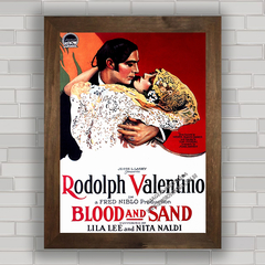 QUADRO DE CINEMA FILME BLOOD AND SAND 1922 na internet