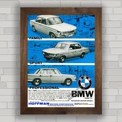 QUADRO DECORATIVO CARRO ANTIGO BMW 1800 TI 1965 na internet