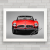 QUADRO CARRO ANTIGO BMW 507