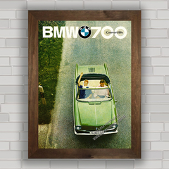 QUADRO DECORATIVO CARRO ANTIGO BMW 700 4 na internet