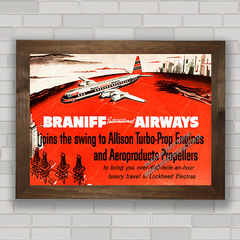 QUADRO BRANIFF INTERNATIONAL AIRWAYS 1956 na internet