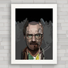 QUADRO SÉRIE BREAKING BAD 18 - A QUÍMICA DO MAL