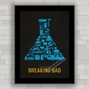 QUADRO SÉRIE BREAKING BAD 2 - A QUÍMICA DO MAL