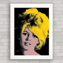 QUADRO DECORATIVO DE CINEMA BRIGITTE BARDOT