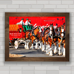 QUADRO DECORATIVO BUDWEISER HORSES na internet