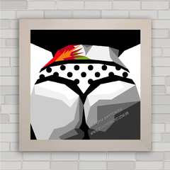 QUADRO DECORATIVO BUNDA FEMININA - comprar online