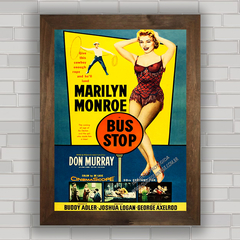QUADRO FILME BUS STOP MARILYN MONROE 3 na internet