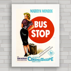 QUADRO FILME BUS STOP MARILYN MONROE 6 - comprar online