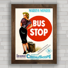 QUADRO FILME BUS STOP MARILYN MONROE 6 na internet
