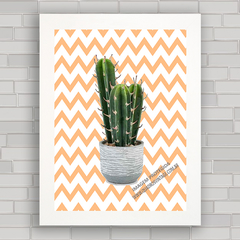 QUADRO DECORATIVO CACTOS - comprar online