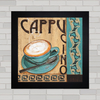 QUADRO DECORATIVO CAFÉ 5 - CAPPUCCINO