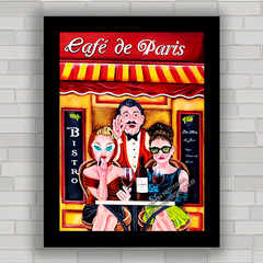 QUADRO DECORATIVO CAFÉ DE PARIS 2