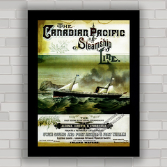QUADRO VINTAGE CANADIAN PACIFIC 1899 - comprar online