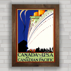 QUADRO DE PAREDE CANADIAN PACIFIC 1932 na internet