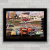 QUADRO DECORATIVO FILME CARS 5