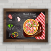 QUADRO DECORATIVO CHALKBOARD 106 - PIZZA