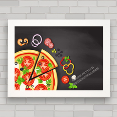 QUADRO DECORATIVO CHALKBOARD 108 - PIZZARIA - comprar online