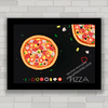 QUADRO DECORATIVO CHALKBOARD 110 - PIZZAS