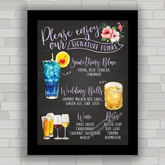 QUADRO DECORATIVO PARA ÁREA GOURMET CHALKBOARD 31