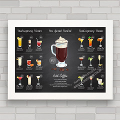 QUADRO DECORATIVO PARA PUB CHALKBOARD 46 - comprar online