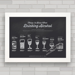 QUADRO DECORATIVO PARA BAR CHALKBOARD 53 - comprar online