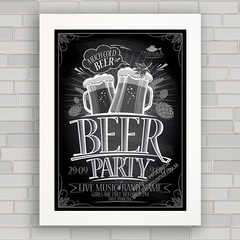 QUADRO DECORATIVO CHALKBOARD 60 - FESTA DA CERVEJA - comprar online