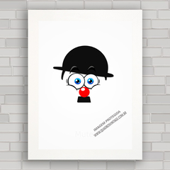 QUADRO MINIMALISTA CHARLIE CHAPLIN 11 - comprar online