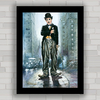 QUADRO DECORATIVO CHARLIE CHAPLIN ART 2