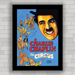 QUADRO DE CINEMA CHARLIE CHAPLIN CIRCUS 2