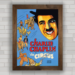 QUADRO DE CINEMA CHARLIE CHAPLIN CIRCUS 2 na internet