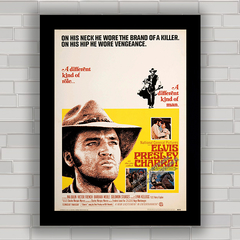 QUADRO DE CINEMA FILME CHARRO 2 , ELVIS PRESLEY - comprar online