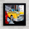 QUADRO DECORATIVO CHECKER CAB NEW YORK - comprar online