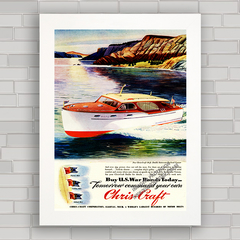 QUADRO NÁUTICO CHRIS CRAFT 1945 - comprar online