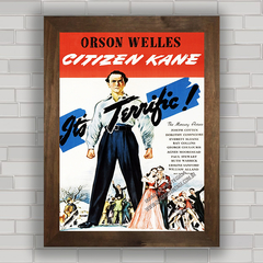 QUADRO FILME CITIZEN KANE - CIDADÃO KANE 1941 na internet