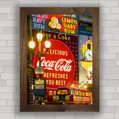 QUADRO DECORATIVO COCA COLA LONDRES na internet