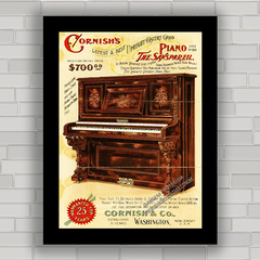 QUADRO DECORATIVO CORNISH'S PIANOS - comprar online