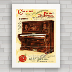 QUADRO DECORATIVO CORNISH'S PIANOS na internet