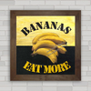 QUADRO DECORATIVO COZINHA 308 - BANANA