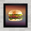 QUADRO DECORATIVO COZINHA 406 - HAMBURGUER